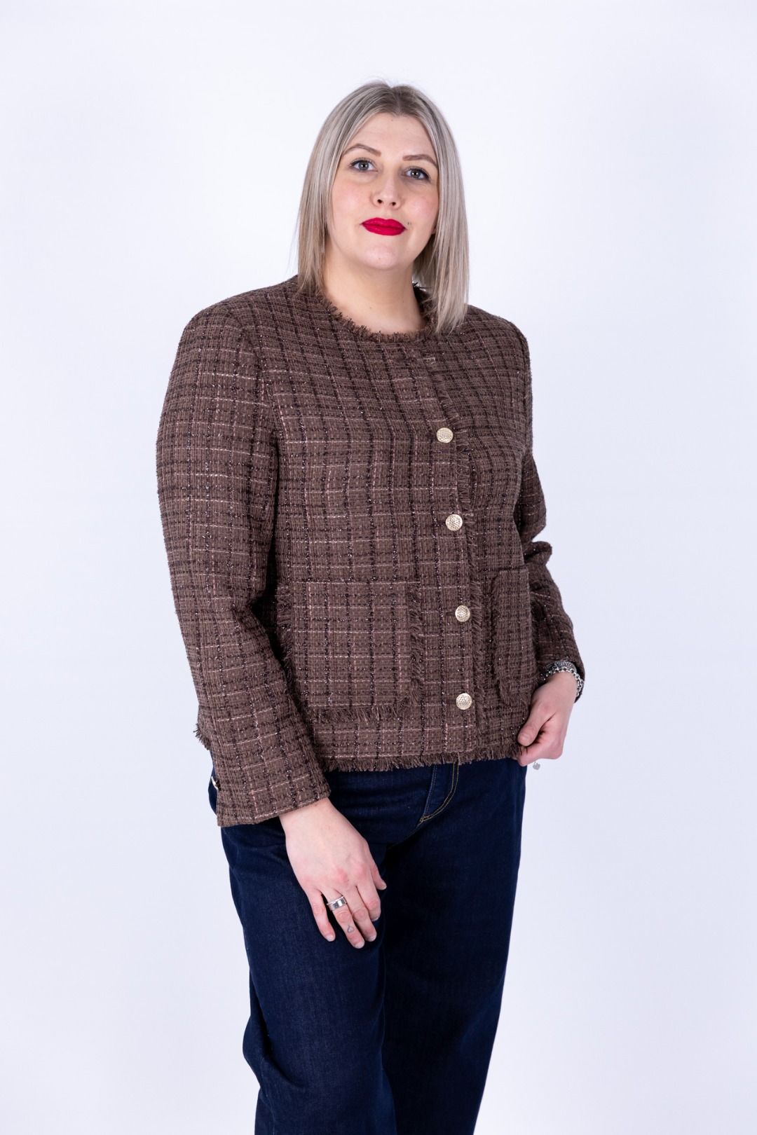 Ragno - Giacca Bouclė manica lunga C