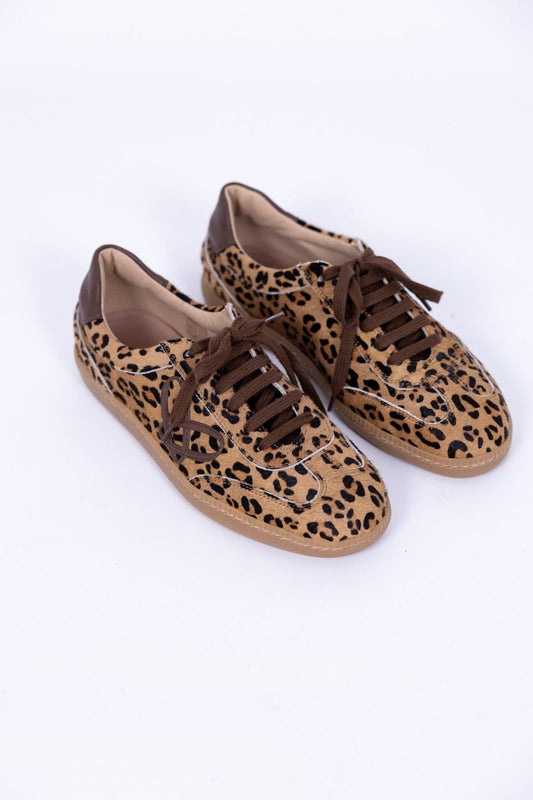 Ovye - Sneakers leopardato alpaca