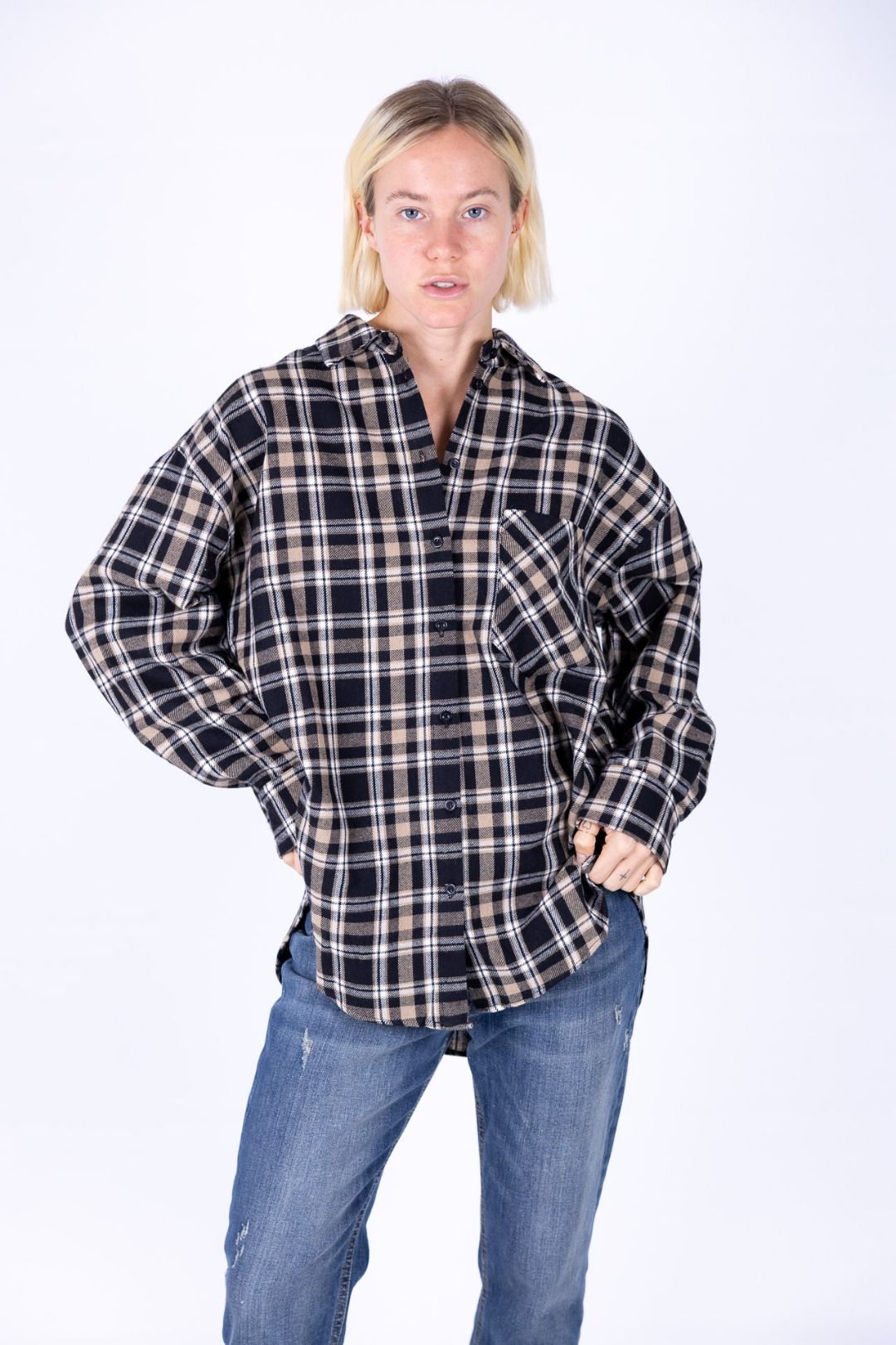 Susy Mix - Camicia quadri