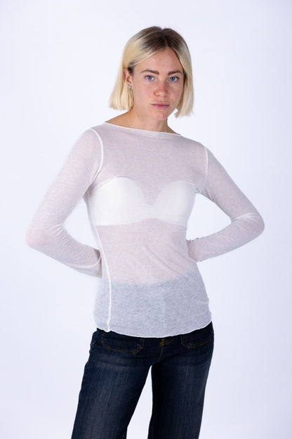 Tensione in - Maglia barca misto cachemire