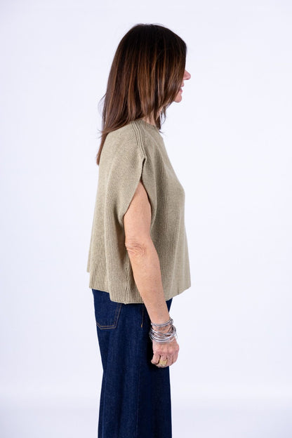 HaveOne - Gilet girocollo