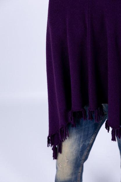 Arvs - Poncho con frange