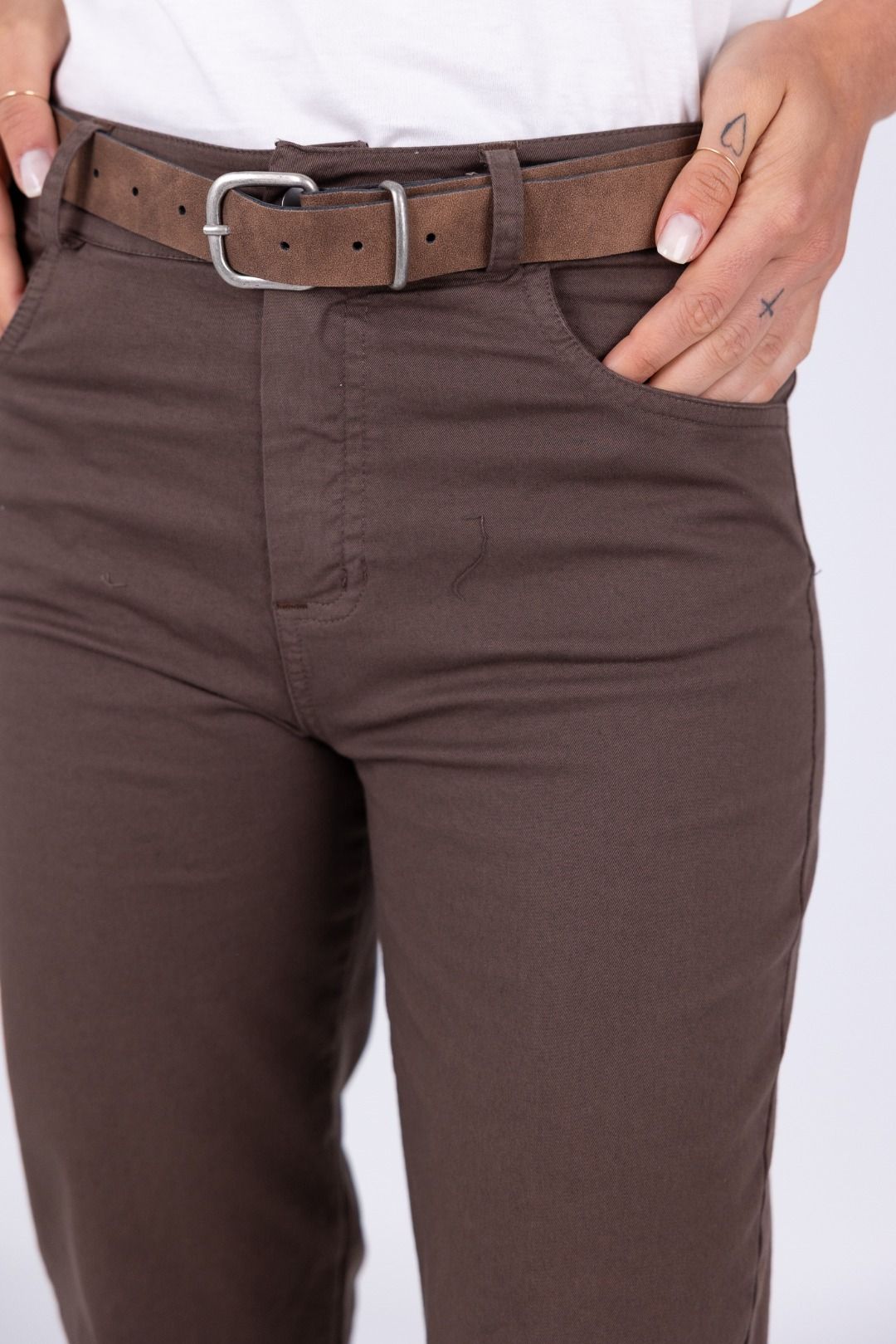 Tensione in - Pantalone con frange