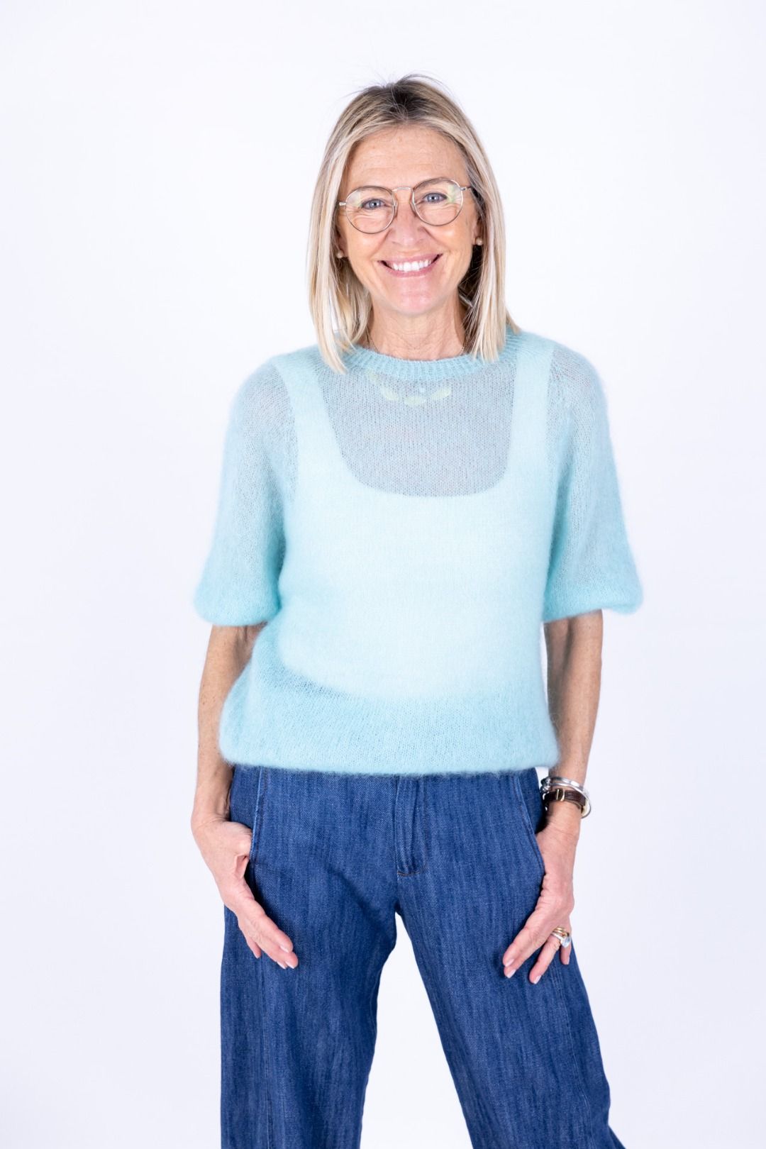 Amoré - Maglia Kid Mohair m/c