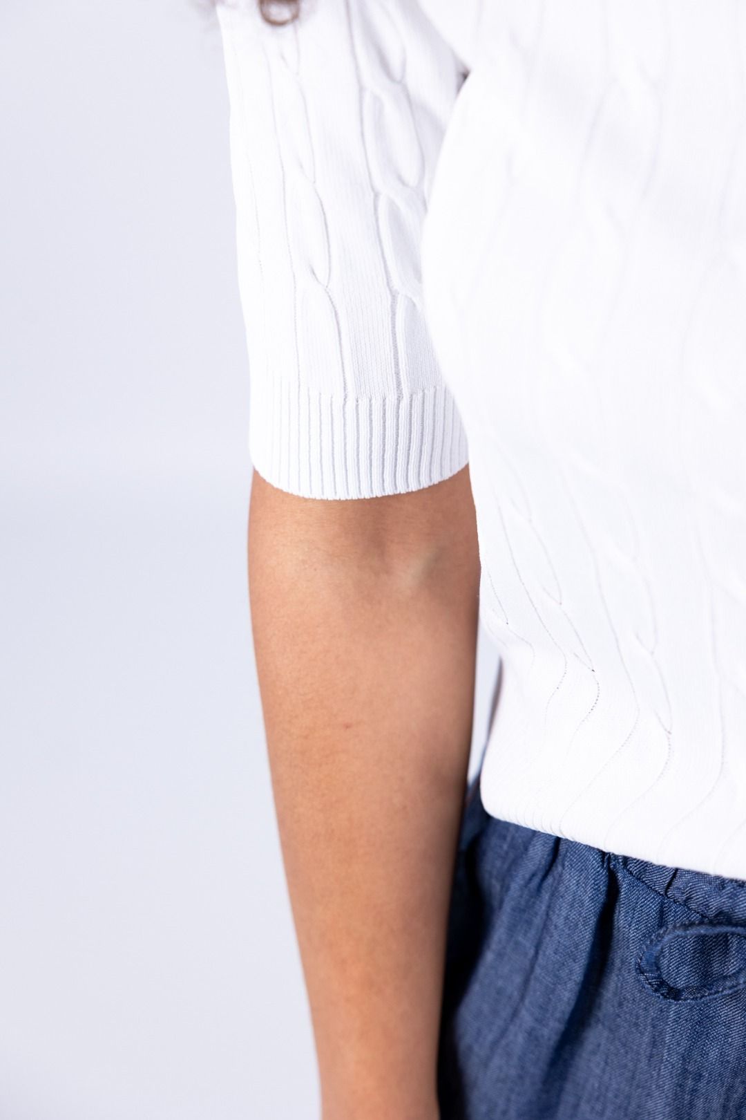 Novepuntouno - Maglia treccine