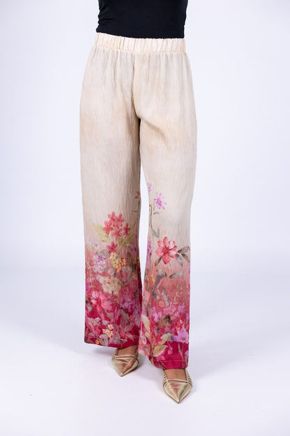 Imperial - Completo kimono pantalone fantasia