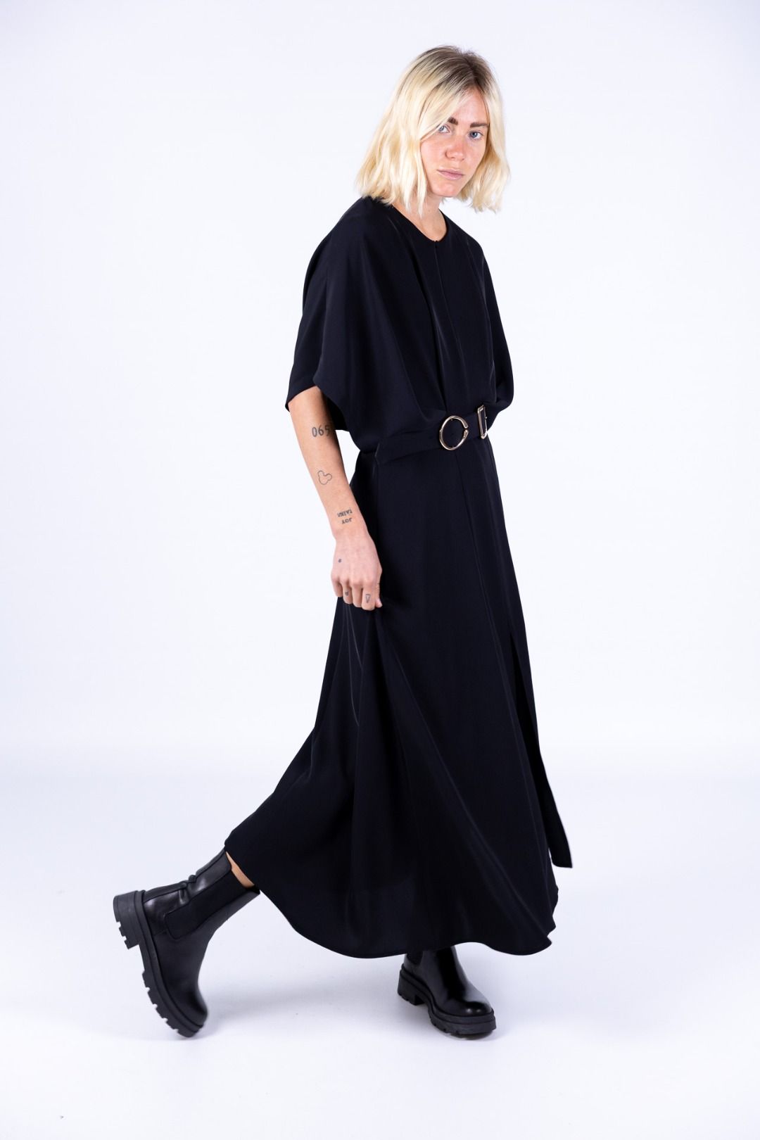 Imperial - Abito lungo con cintura