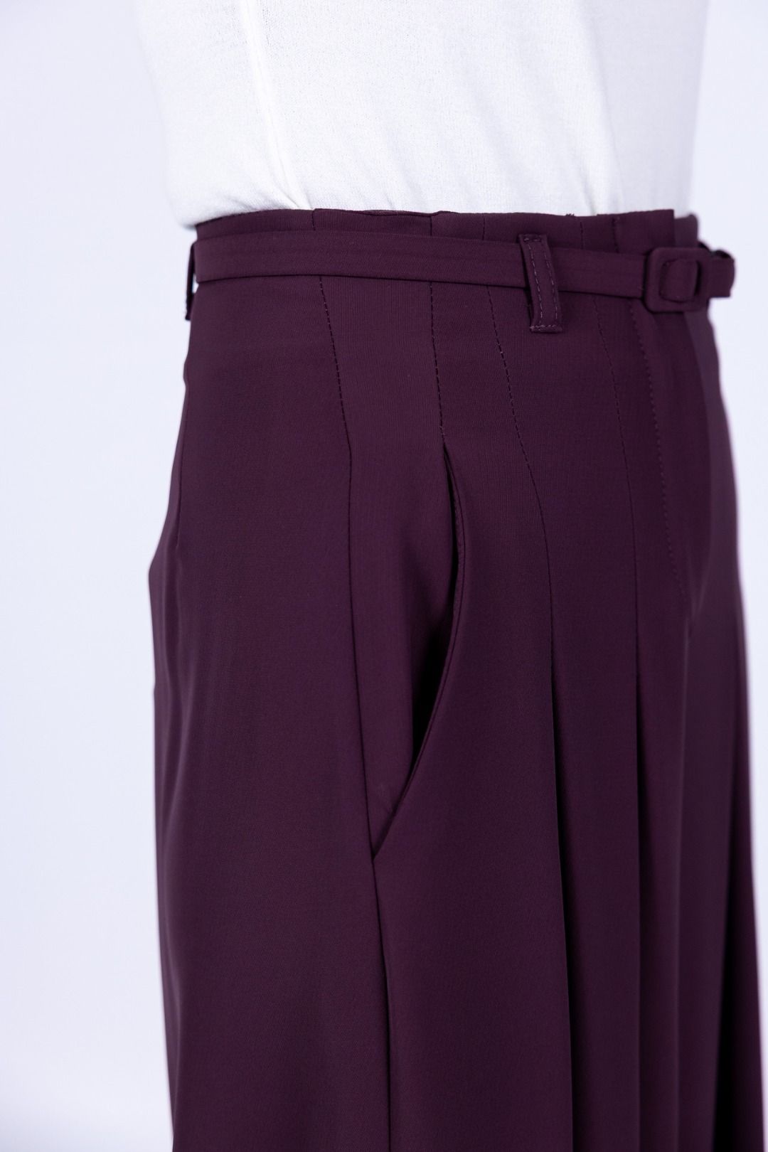 Imperial - Pantaloni palazzo con pence