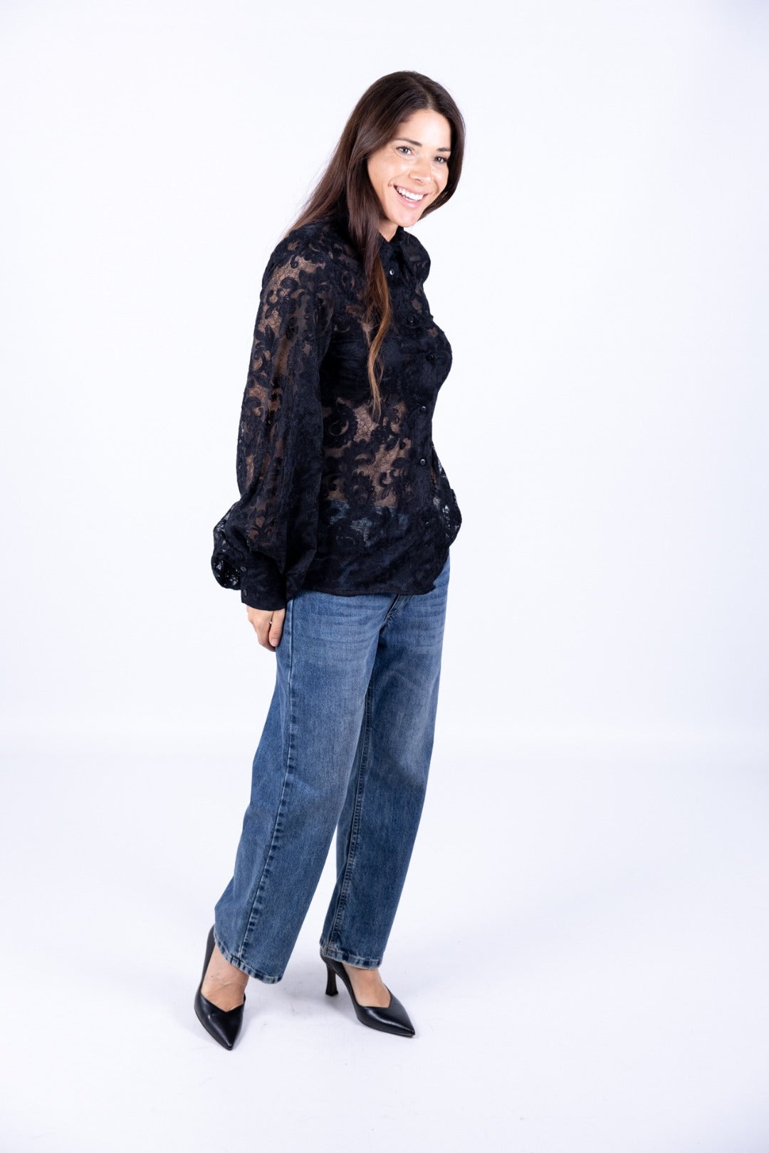 HaveOne - Camicia pizzo