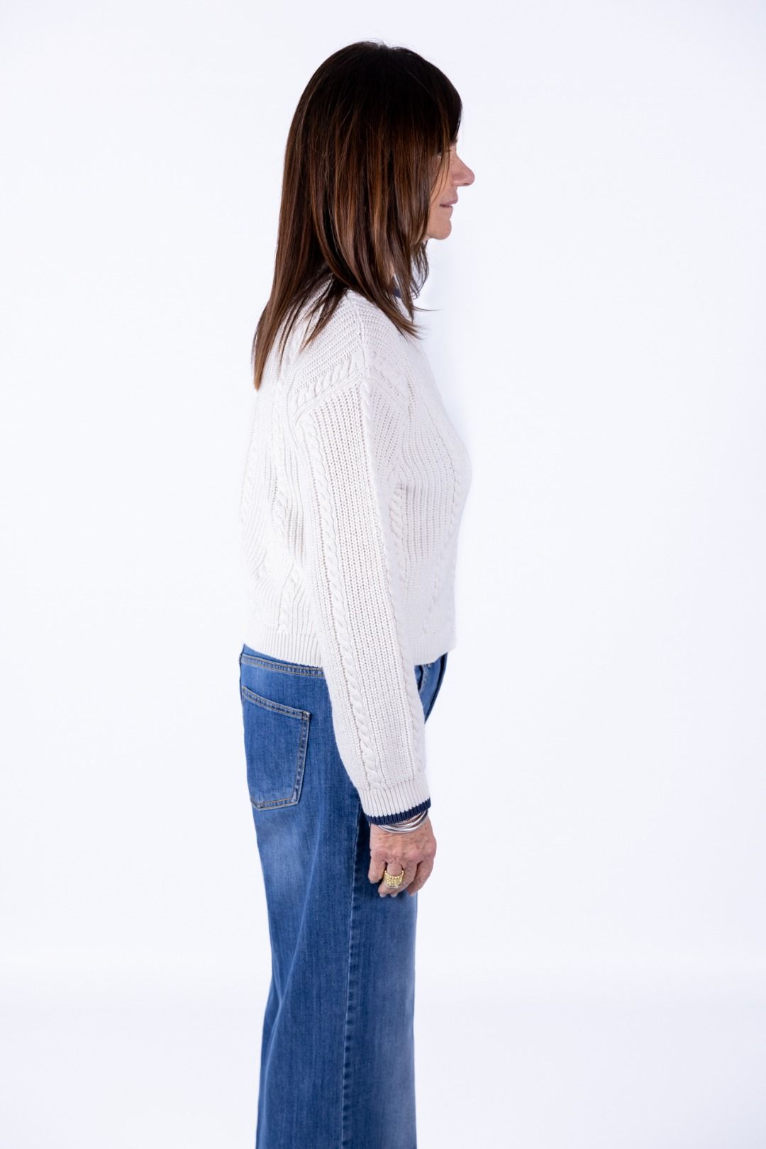 Tensione In - Cardigan a treccie