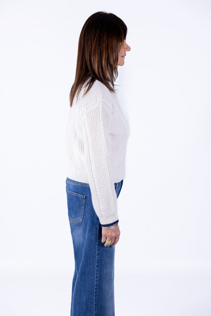 Tensione In - Cardigan a treccie