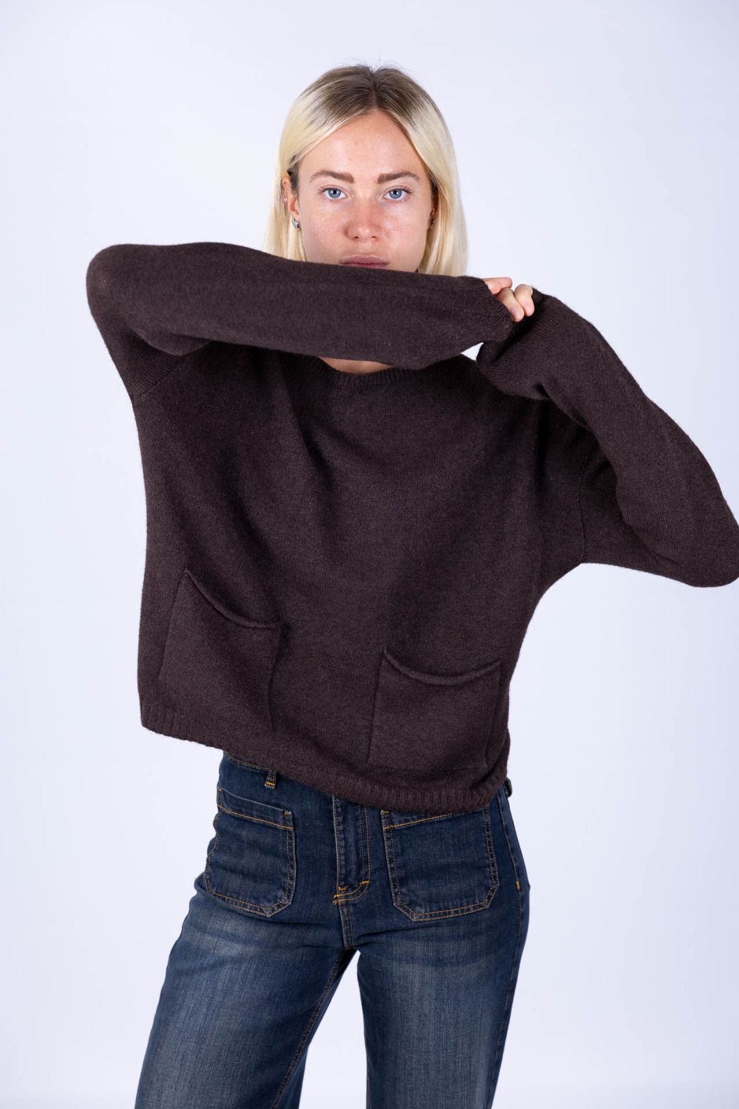 Susy Mix - Maglia con taschine