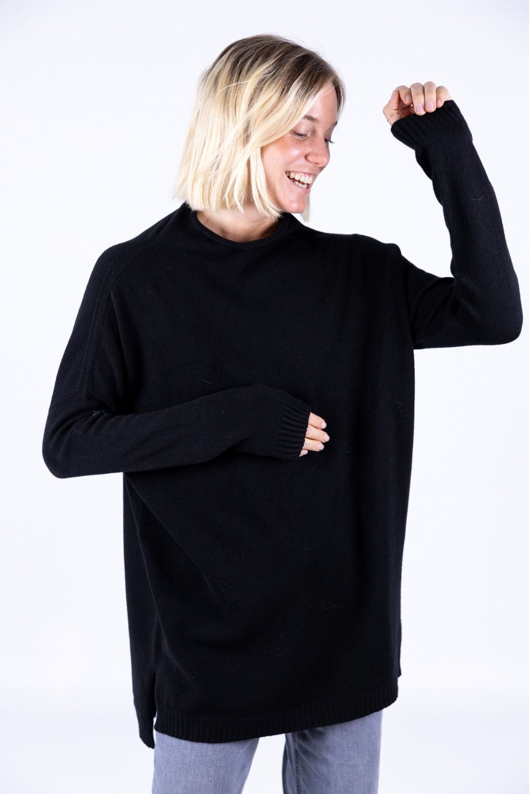 Susy Mix - Maglia Over in viscosa