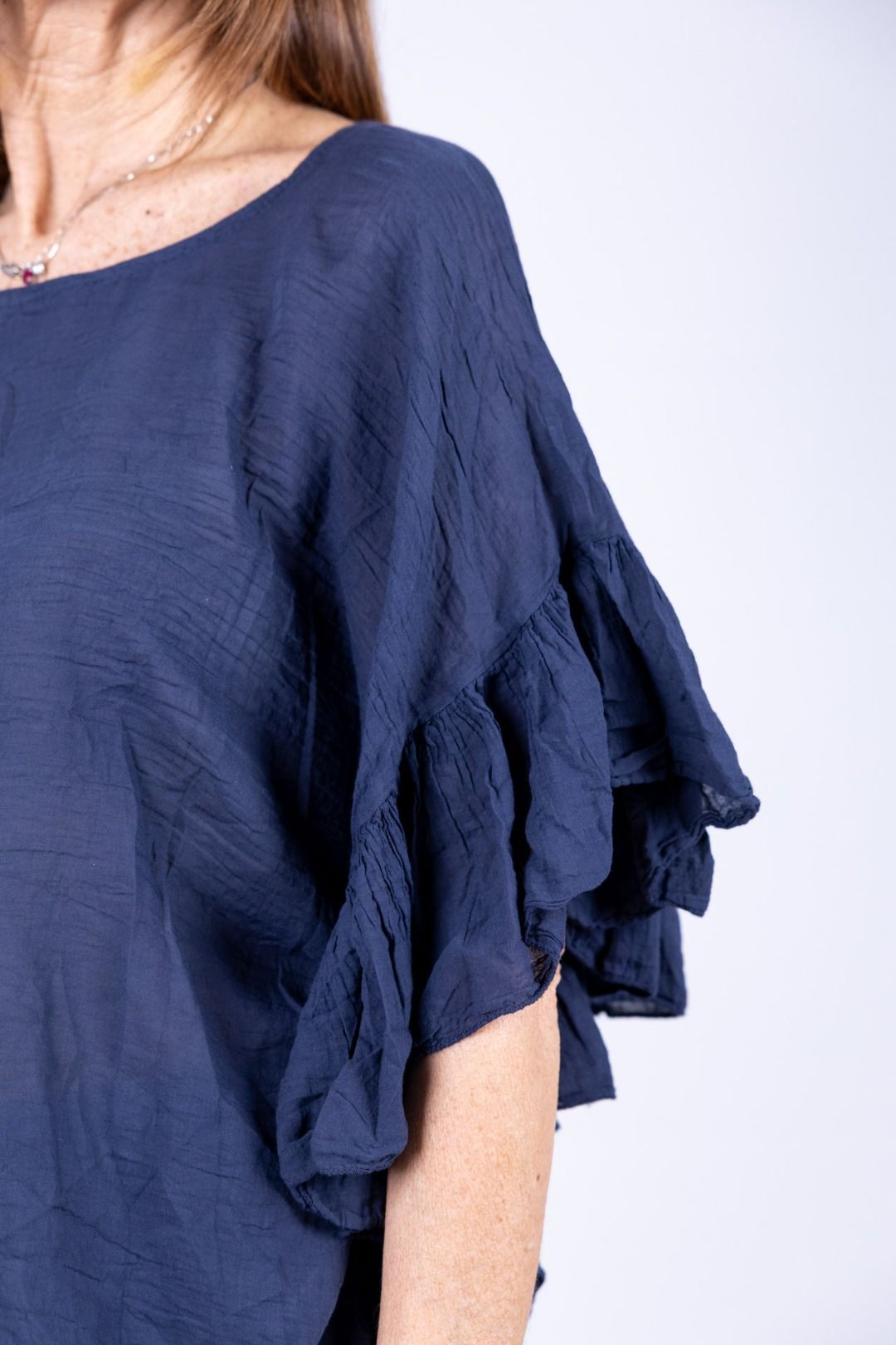Novepuntouno - Camicina con voulant