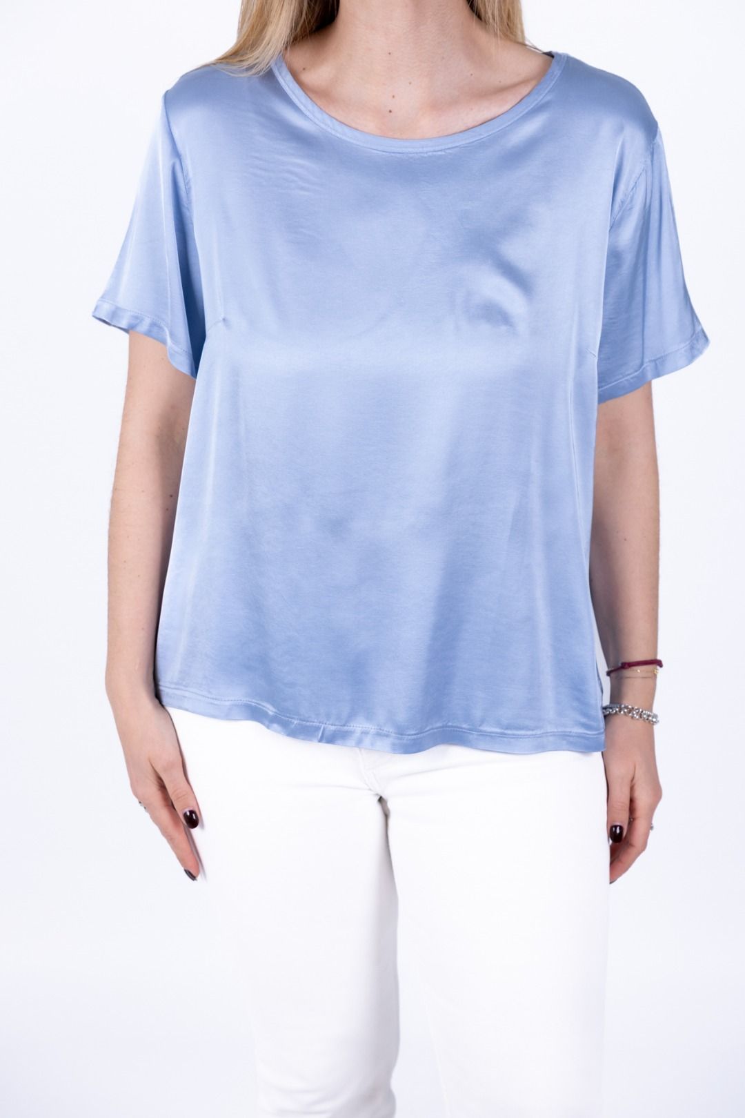 Susy Star - Blusa raso manica corta