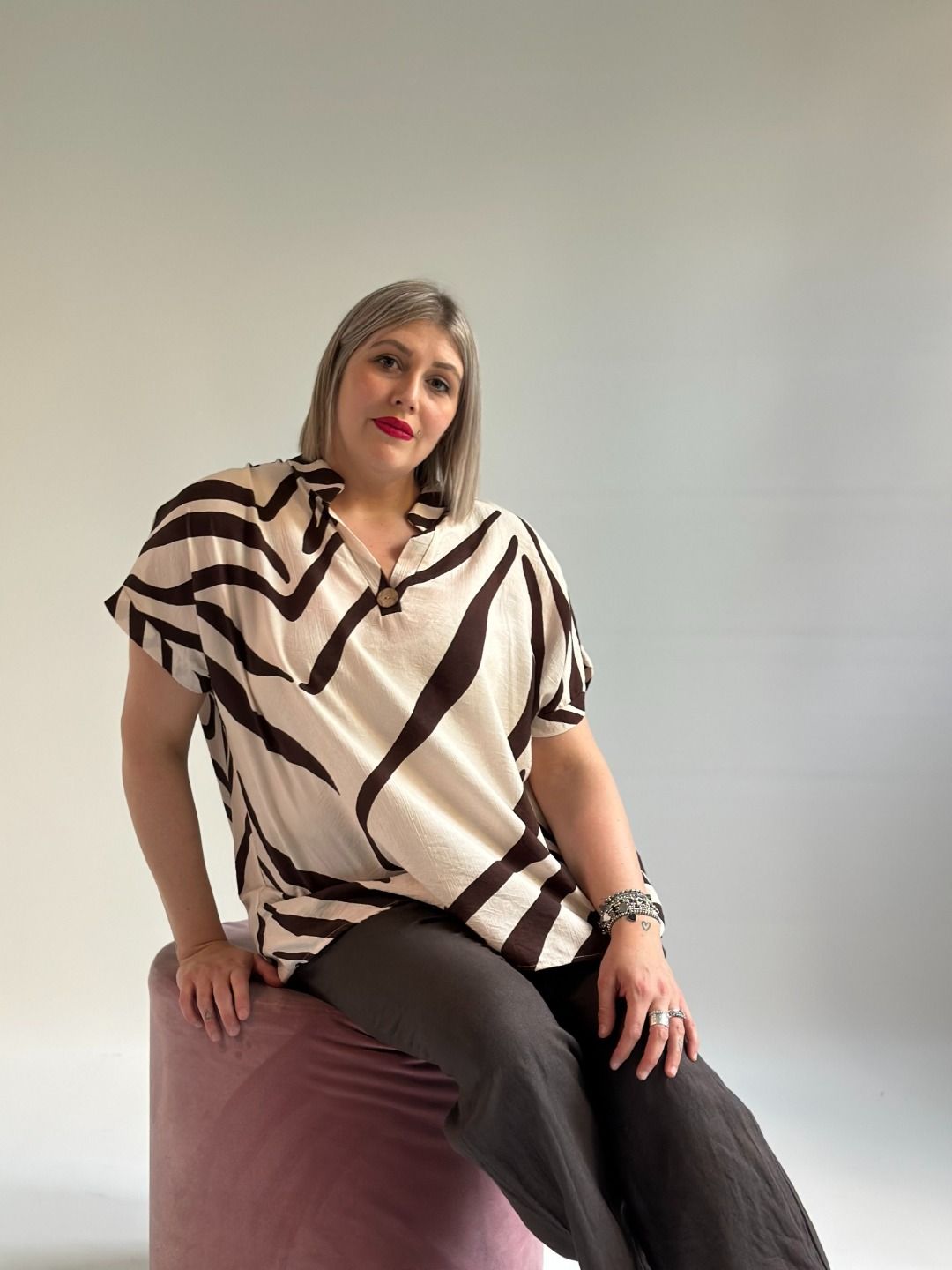 Susy Star - Camicia con stampa