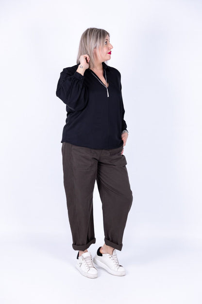 Susy Star - Blusa scollo V