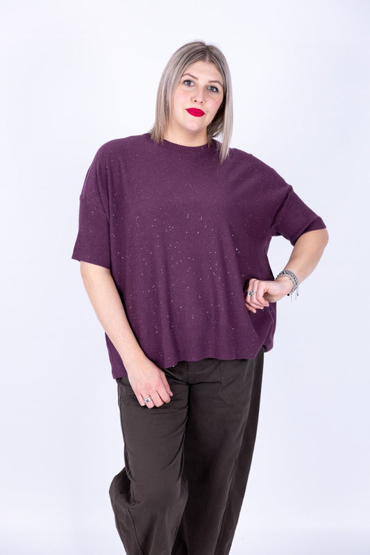 Susy Star - Maglia manica 3/4 con punti luce