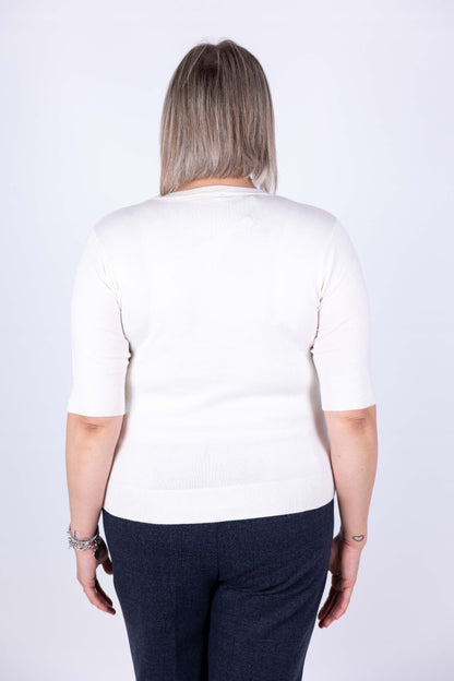 Ragno - Maglia girocollo manica 3/4 C