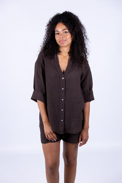 Tensione In - Camicia collo coreano