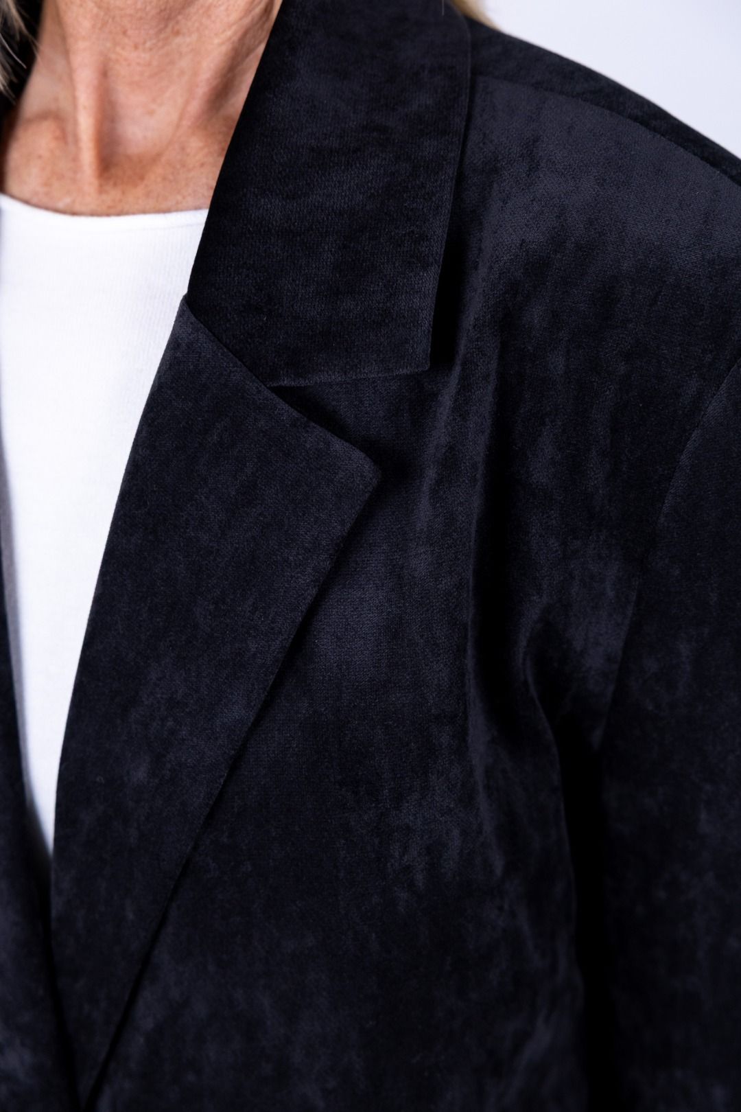 Susy Mix - Giacca di velluto liscio