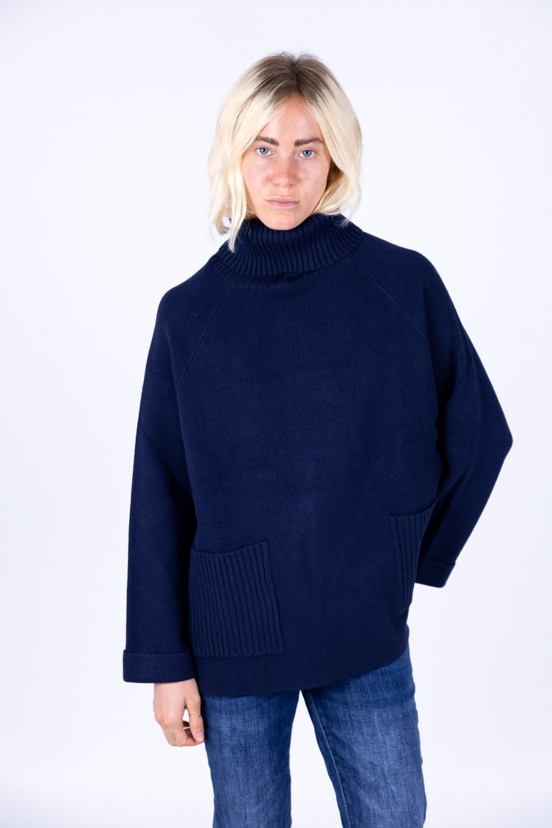 Decima Domus - Maglia collo alto con tasche