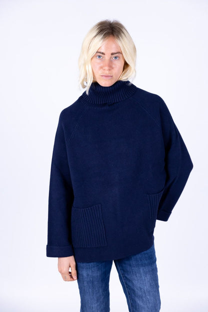 Decima Domus - Maglia collo alto con tasche