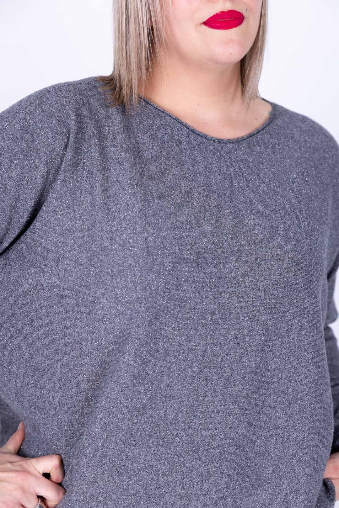 Susy Star - Maglia barca con lurex