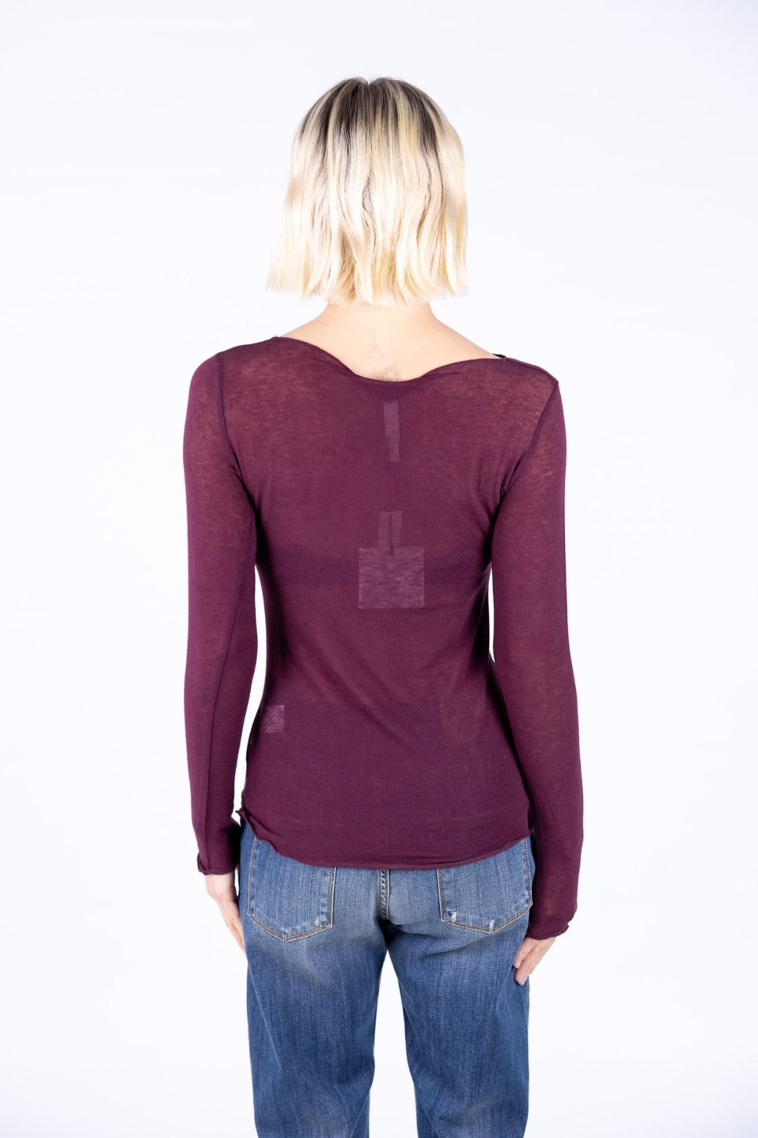 Tensione in - Maglia barca misto cachemire