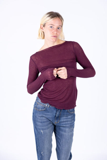 Tensione in - Maglia barca misto cachemire