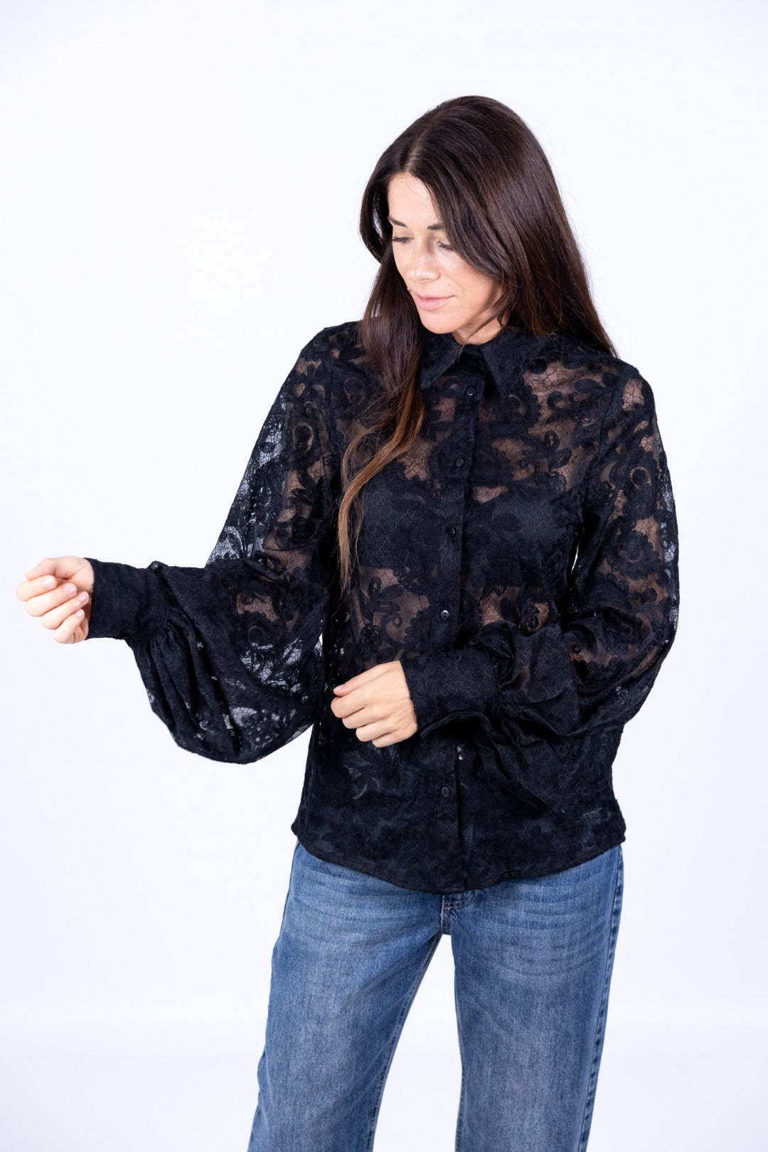 HaveOne - Camicia pizzo