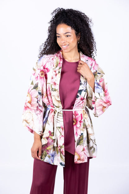 Susy Mix - Kimono stampa fiore