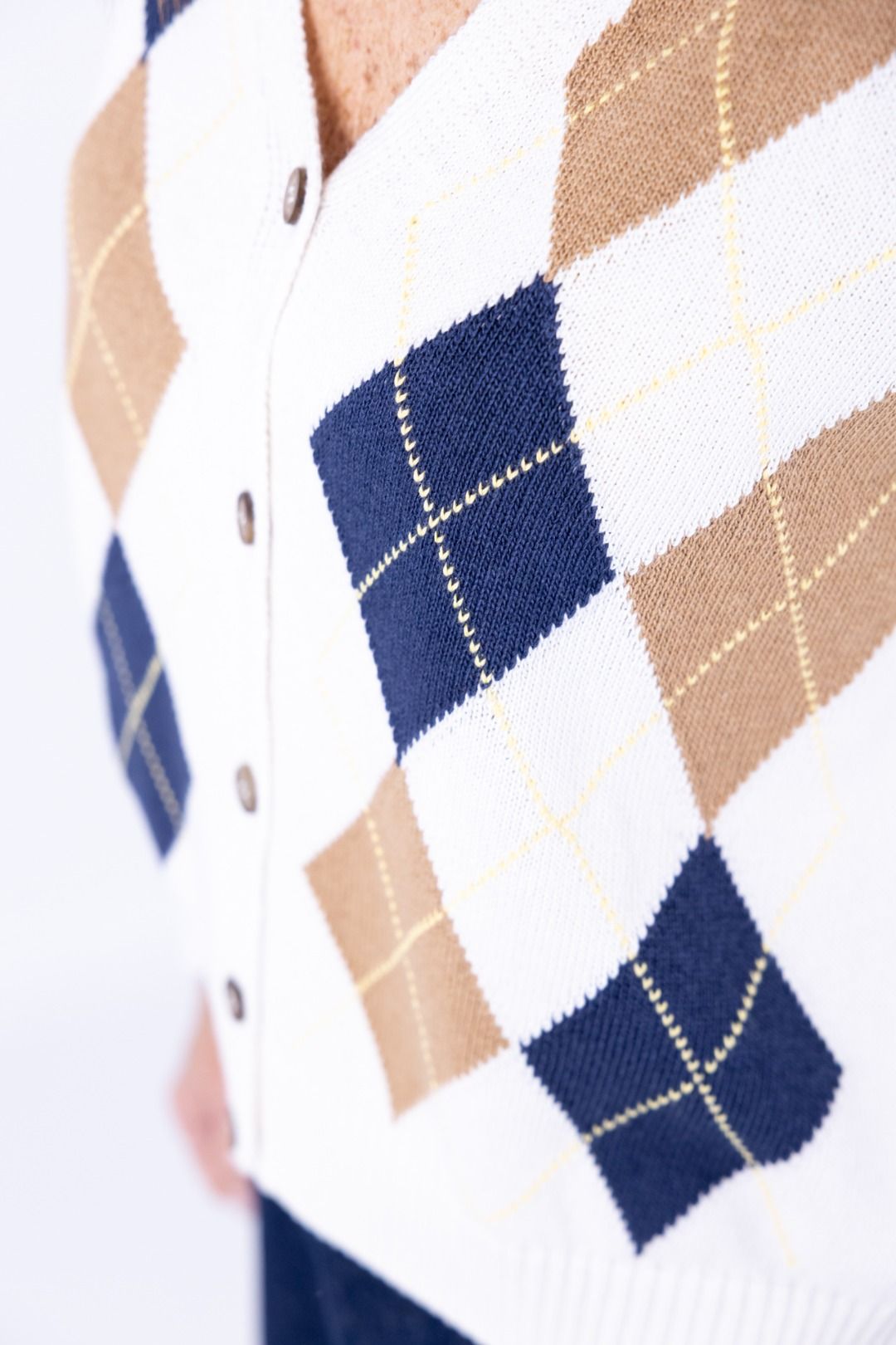 Tensione In - Cardigan rombi