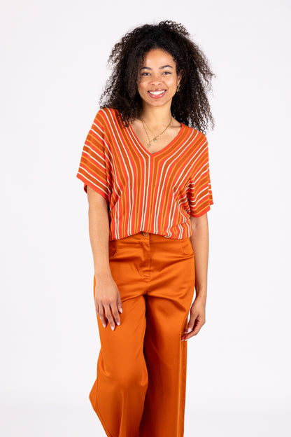 Surkana - Pantalone palazzo elasticizzato