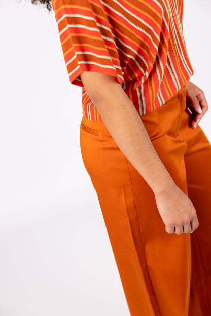 Surkana - Pantalone palazzo elasticizzato
