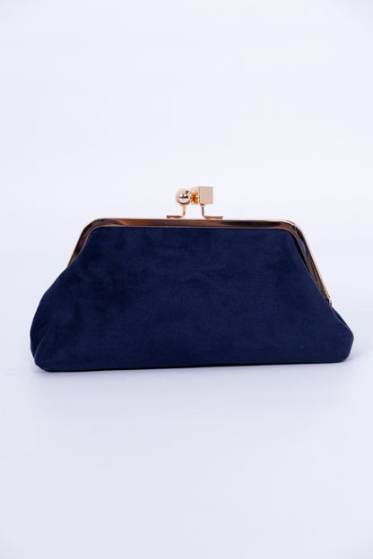 New Star - Borsa pochette camoscio