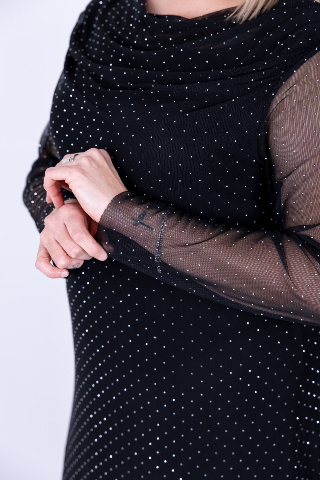 Susy Star - Abito tulle c/brillantini