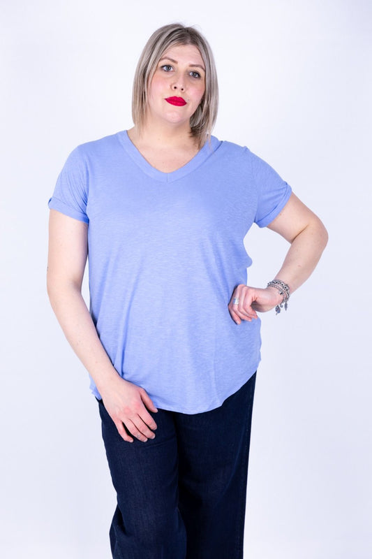 Ragno - T-shirt Jersey manica corta scollo V C