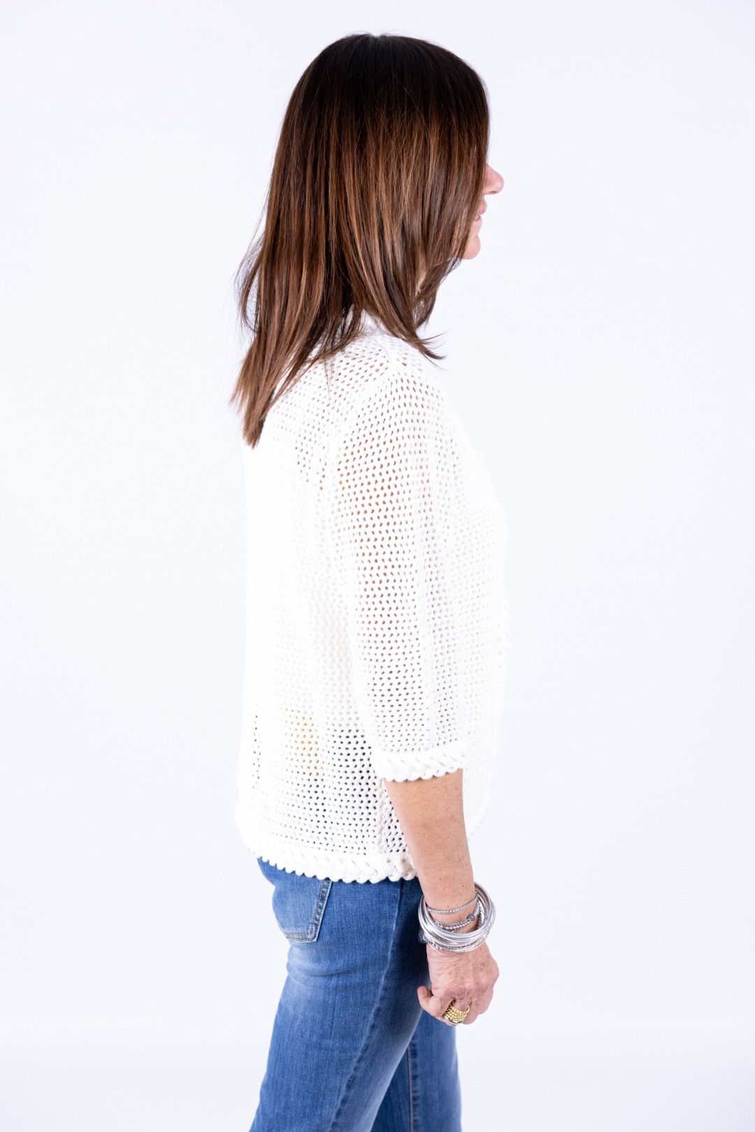 Le Streghe - Cardigan con fiocco