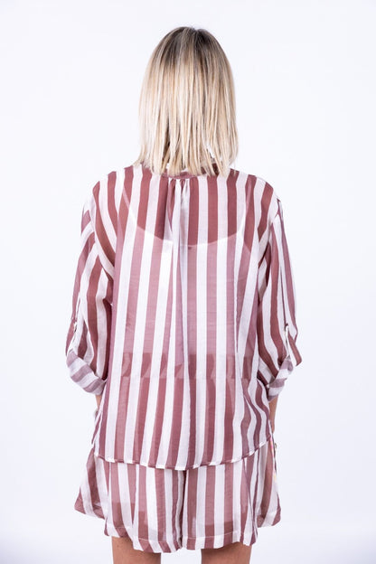 Tensione in - Camicia cotone