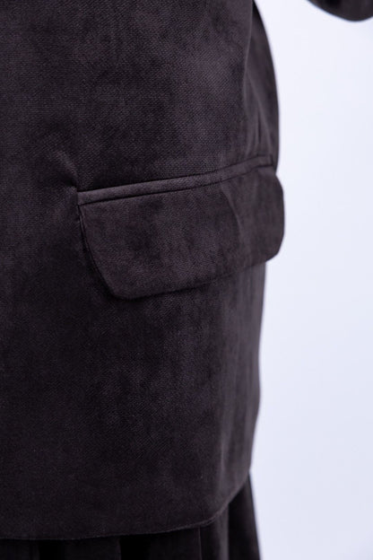 Susy Mix - Giacca di velluto liscio