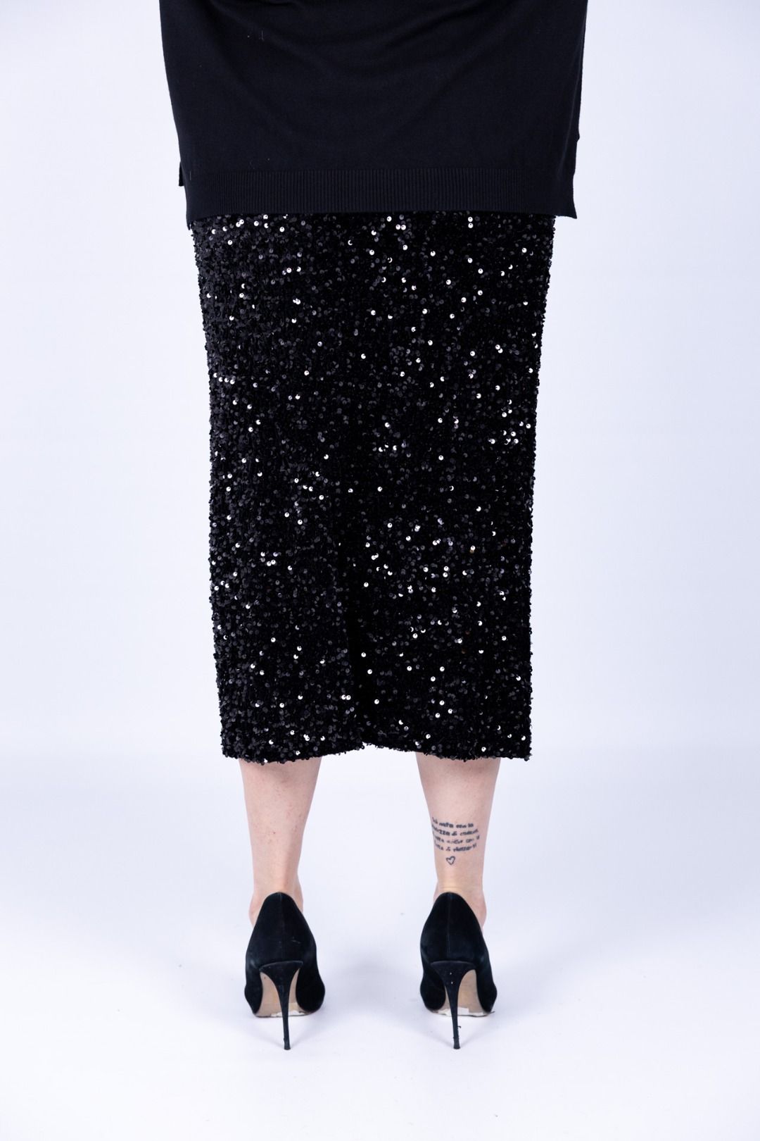 Susy Star - Gonna longuette in paillettes