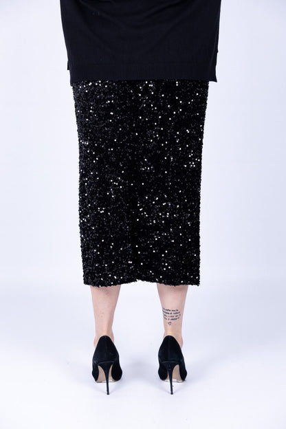 Susy Star - Gonna longuette in paillettes