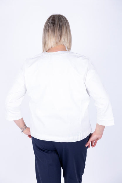 Ragno - Giacca Light Denim manica 3/4 C