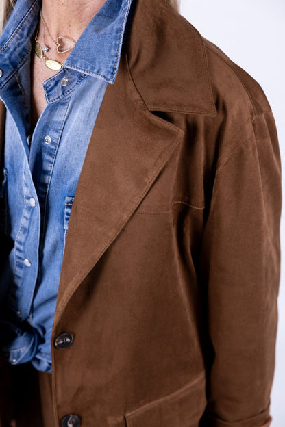 Susy Mix - Giacca Over in ecodainetto