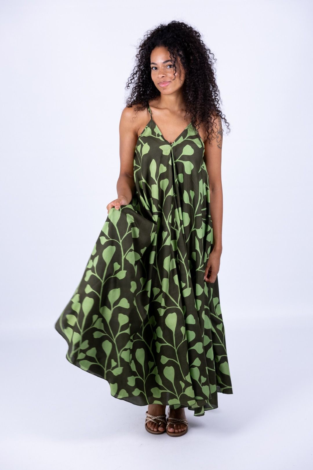 Steph - Abito foulard fantasia