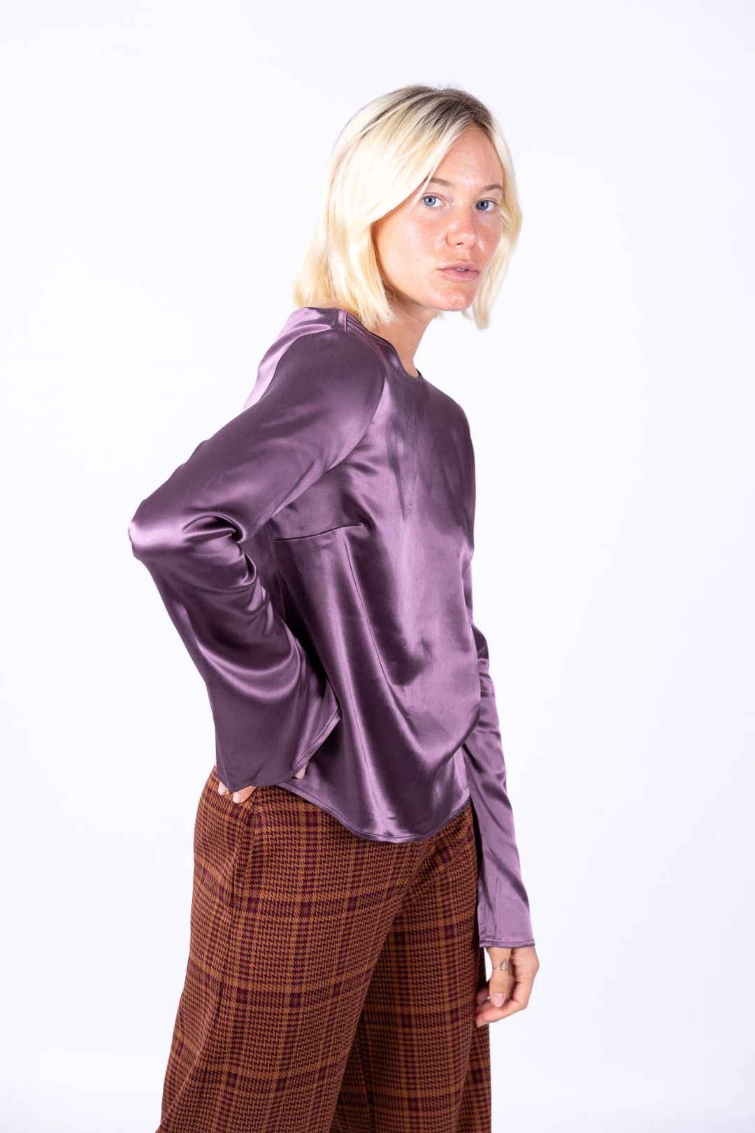 Surkana - Camicia con maniche leggermente a calla