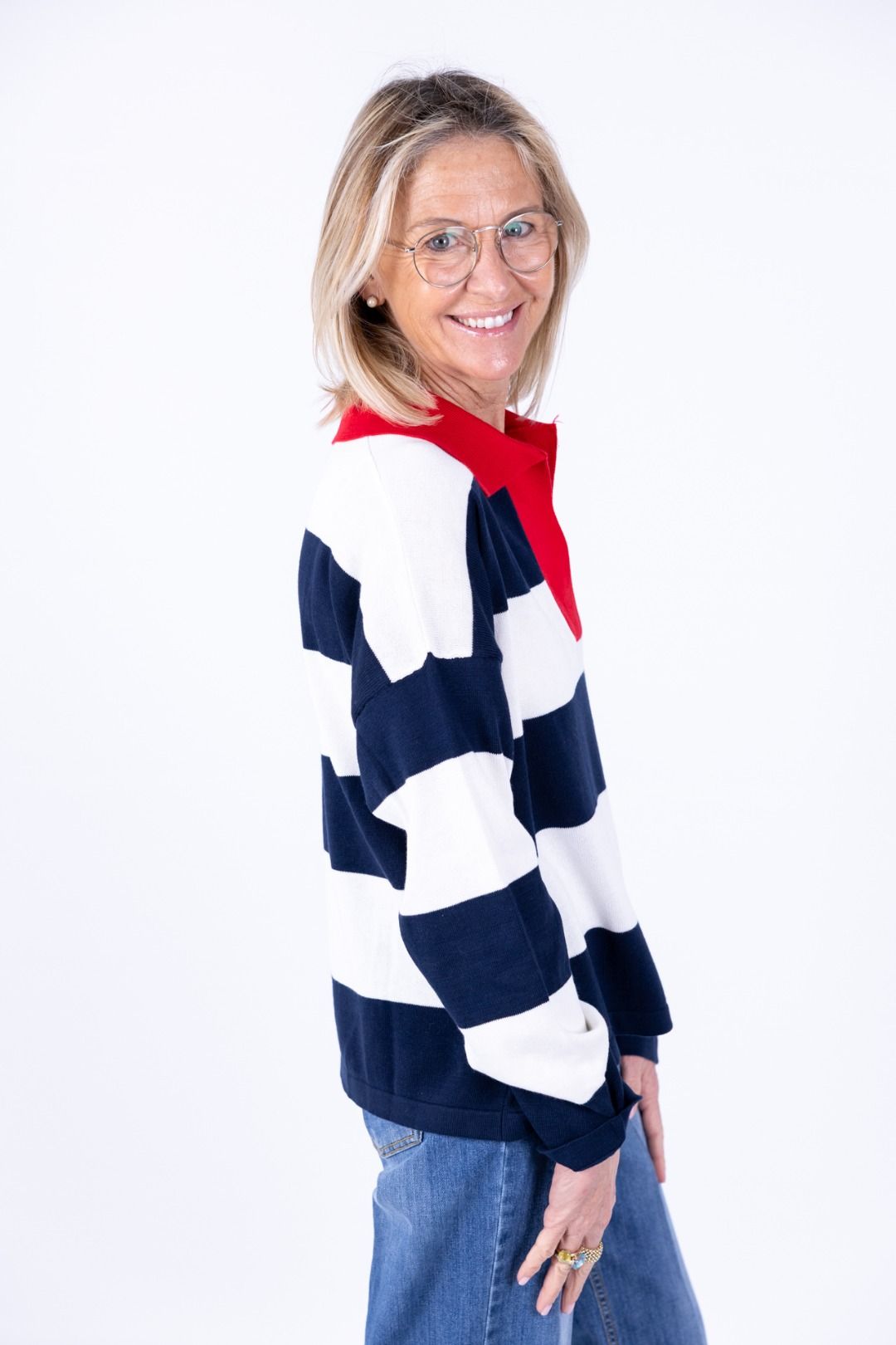 Susy Mix - Polo rigata