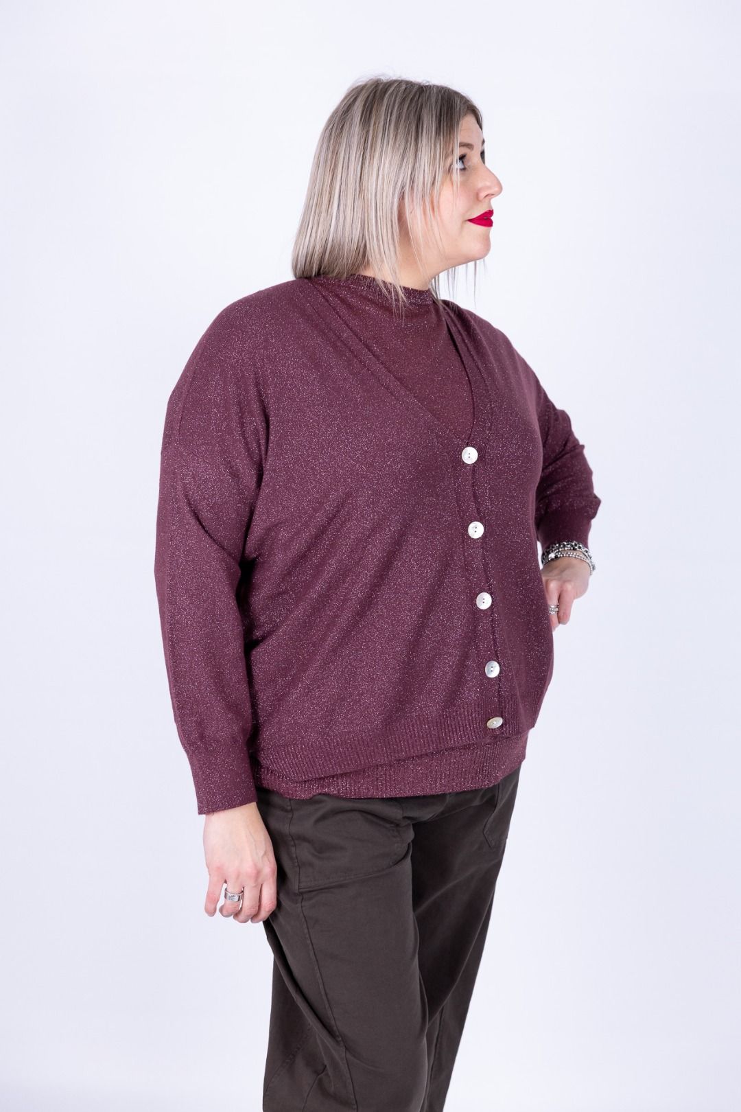 Susy Star - Cardigan lurex