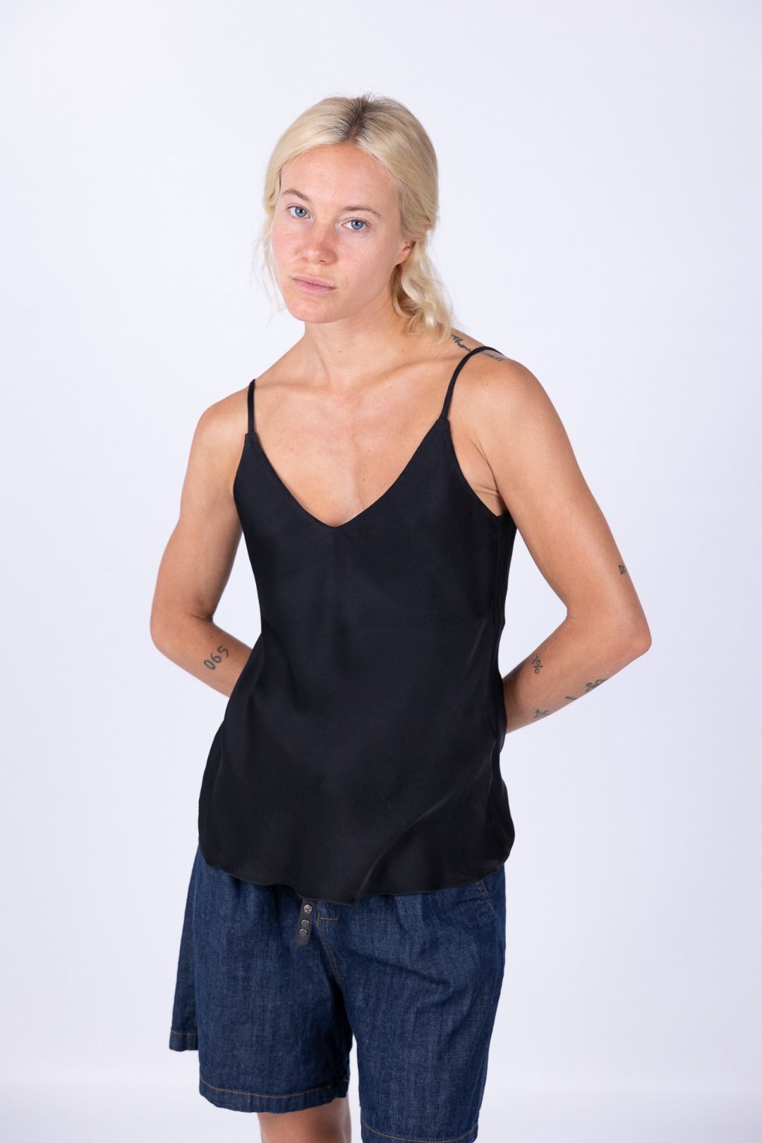 HaveOne - Top con bretellina scollo V